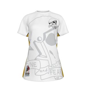 Team Version - White - Curved T-Shirt