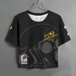 Team Version - Black - Cropped T-Shirt